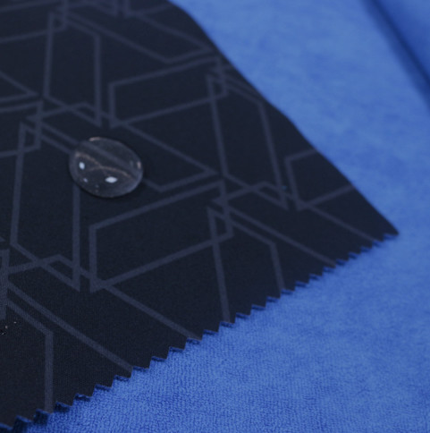 290 GSM 95% Polyester 5% Spandex Fabric Heat Transfer Printing 4-Way Stretch