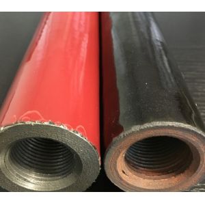 Quality Red Ceramic Thermocouple Protection Tubes Good Smooth Industrial for sale