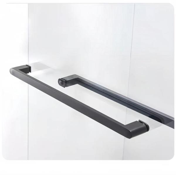 Stainless Steel Shower Door Handle Made Of Stainless Steel Does Not Easily Loosen Or Damage Even After Long-term Elegant Color