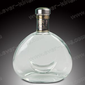 China Electroplating 750ML Cognac Empty Alcohol Bottles on sale