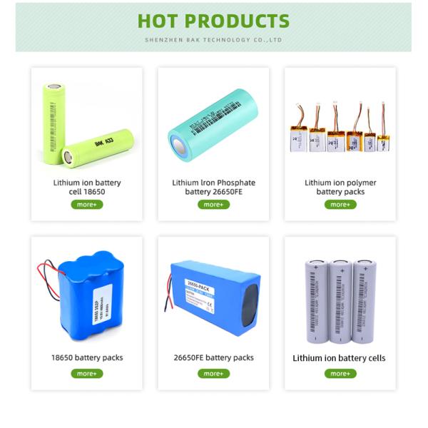 18650 Capacity 2900Mah 3.7V Bak Cylindrica Li-Ion Rechargeable Battery