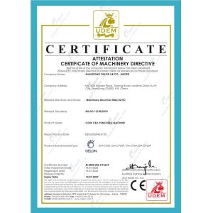 Shandong Gelon Lib Co., Ltd Certifications