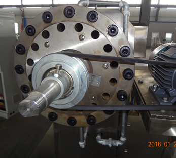 Single Screw Macaroni Pasta Making Machine Food Extruder Steady Performance