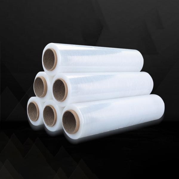 Colorful Plastic Wrap LLdpe Stretch Film Roll Jumbo Packaging 500mm