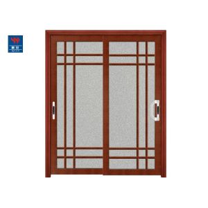 Buy cheap Commercial Building Fireproof Kitchen 60min Sliding Wooden Glass Doors from wholesalers