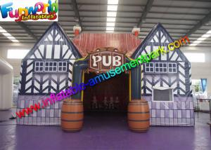 China Digital Painting Inflatable Pub Tent , Inflatable Marquee For Party on sale