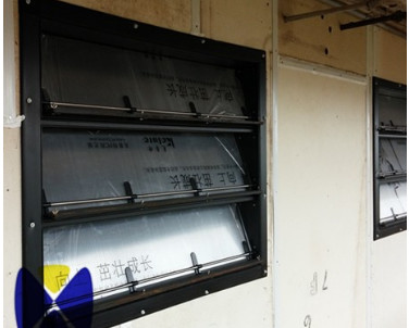 Plastic Ceiling Air Inlet Ventilation Window For Pig Poultry Chicken Farm House