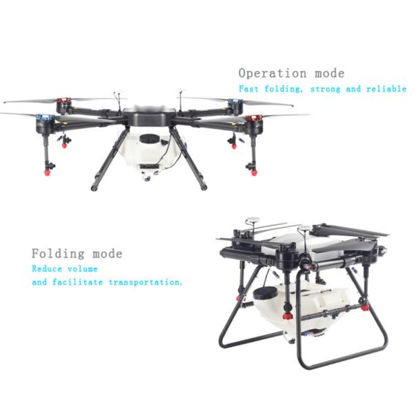 HXMX410 60 Acres/H 12s Agriculture UAV Drone 10L Tank Capacity Full Load 25KG Agri Spray Drone HXMX410