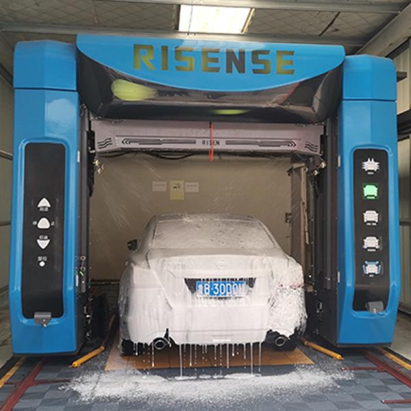 Double Arm Touchless Design Qingdao Risense 360 Touchless Automatic Car Wash Machine