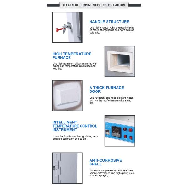 Liyi 1000 Degree 1200 / 1500 Electric High Temperature Heat Treatment Lab Industrial Muffle Furnace Price