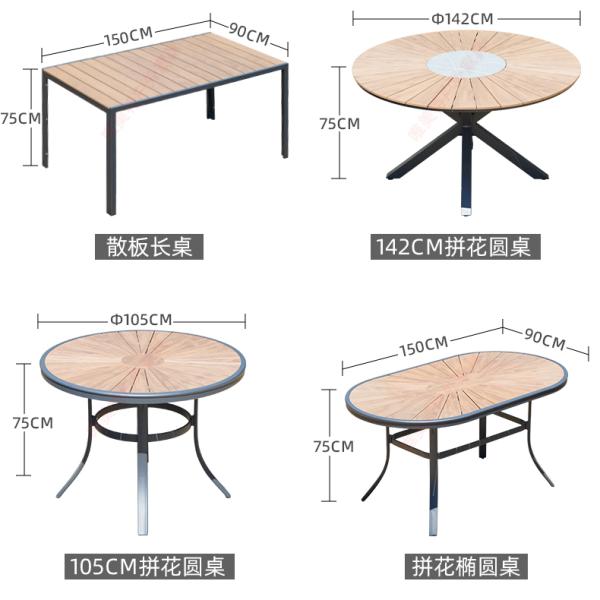 Outdoor Garden Furniture – Nordic Modern Rope Chairs, European-Style Patio Set for Courtyard, Villa, and Balcony.