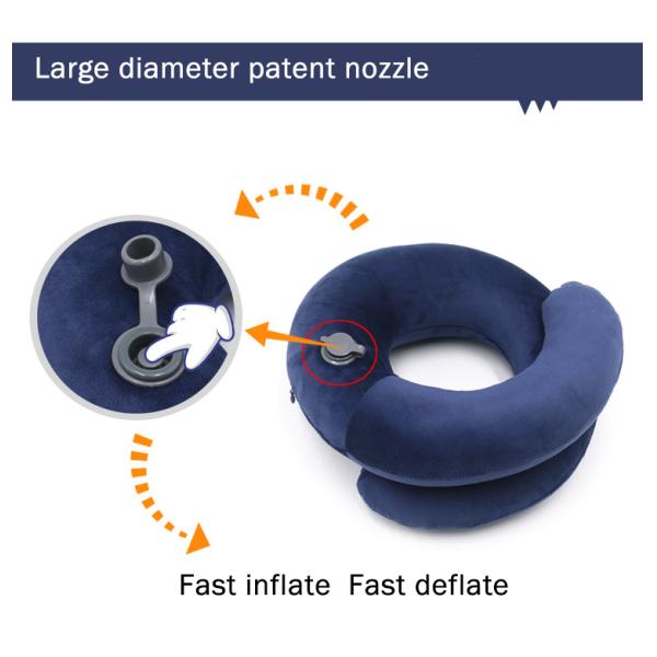 Water Resistant Neck Rest Pillow U Shape 47 * 27 * 10 . 5CM 2 . 75OZ