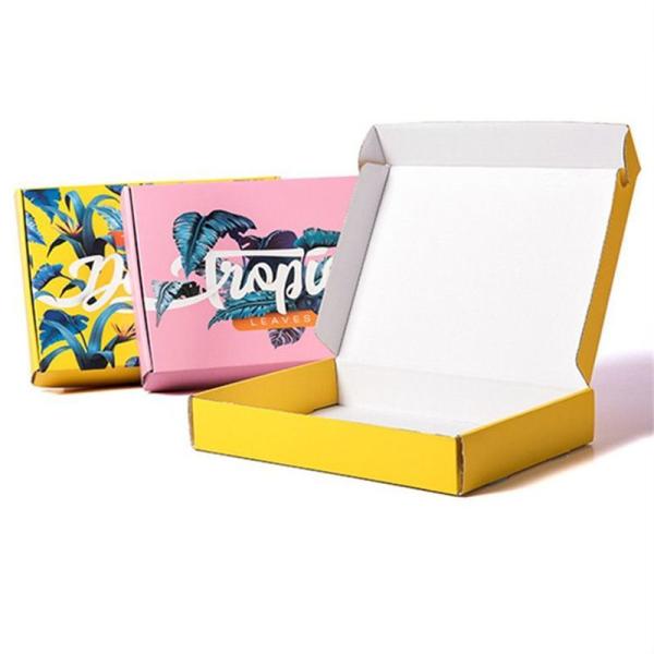 High Quality Custom Logo Printed Cardboard Corrugated Flute Paper Fold Packaging Packing Display Gift Box for Dress Shirt Electronic Cosmetic Wine Fruit Food