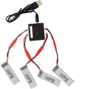 NCM Rechargeable Li Ion Polymer Battery Pack 3.7V 500mAh Lipo Battery