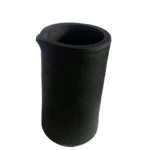 Heat Conductivity Round Melting Copper Crucible Bowl 150Kg Capacity