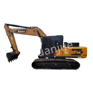 Quality Repossessed Sany 215 Excavator 21T for Earthmoving for sale