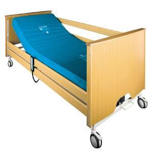 Quality Hospital Electric Five Functions Wooden Home Care Patient Nursing Bed for sale