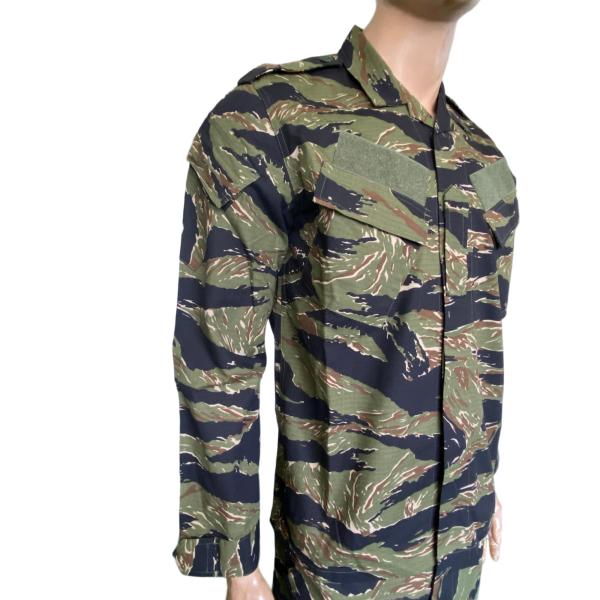 Outdoor Training Camouflage ACU Military Uniform Set Formal Style Soft Polyester Cotton
