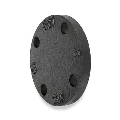 Buy Black Blind Flange Cast Iron Pipe Fittings Anti Rust Zinc Plus Bitumen Coat at wholesale prices