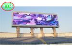 High resoulation full color outdoor P6 LED billboard with columns for advertisin