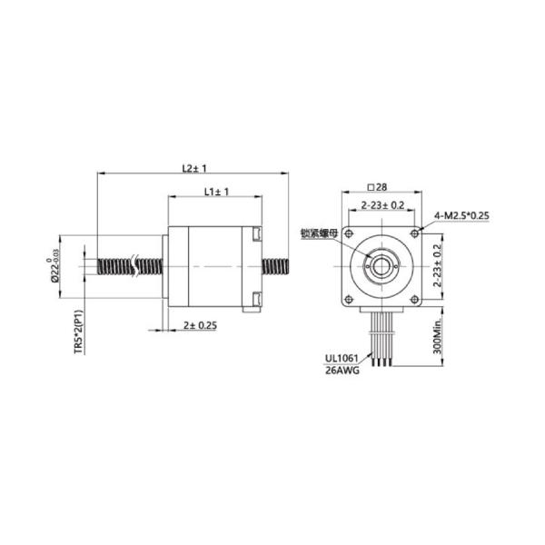 Jkongmotor OEM ODM Nema 8 11 14 17 23 24 34 12v 24v Linear Stepper Motor Electric 4 6 Leads Servo Actuator Motor