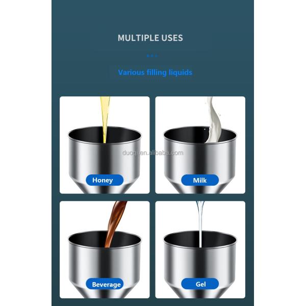 High Loadcell Liquid Detergent Filling Machine 1330mm Length Smooth Operation