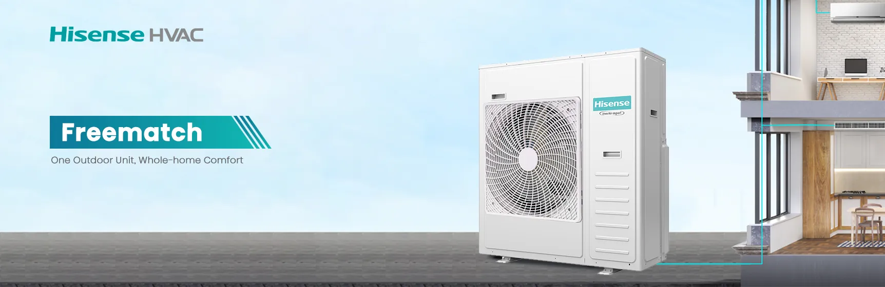 Hisense Freematch VRF System wall mounted unit