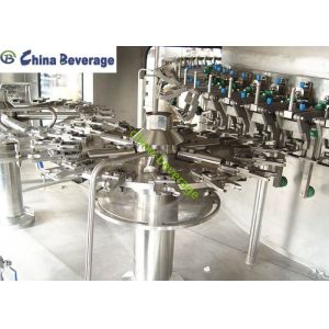PET Bottle Fruit Juice Packaging Machine , Automatic Liquid Filling Machine