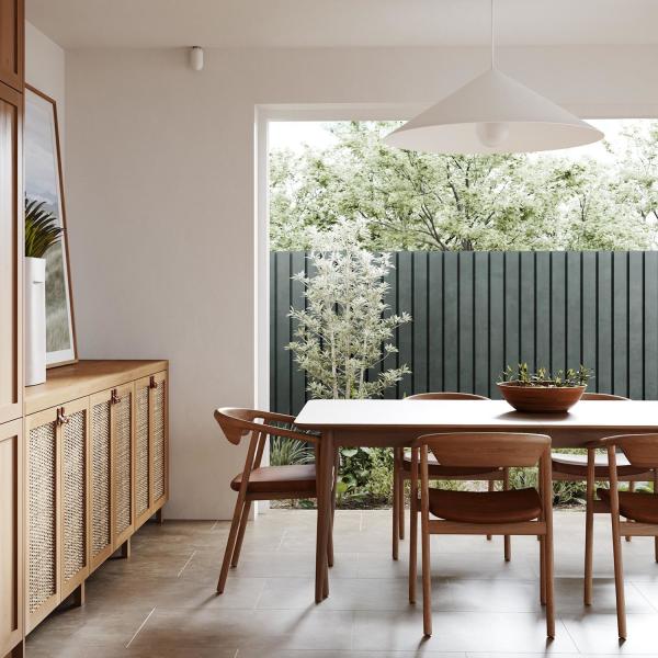 Modern Light Luxury Design Kitchen Wood Veneer Kitchen Cabinet With Island