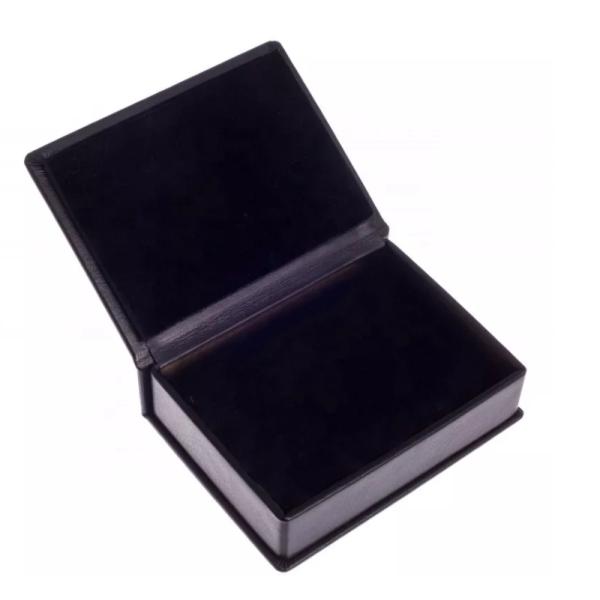 ODM Velvet Premium Gift Box Plywood PU Leather Rectangle FSC