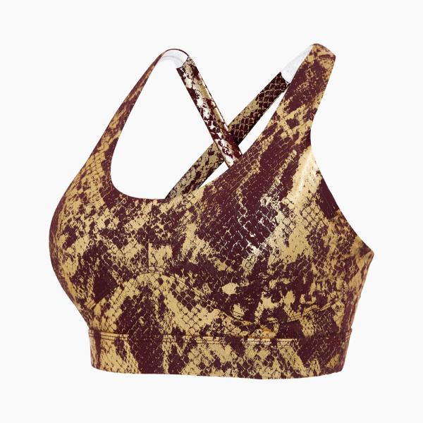 Oem Factory Manufacturer Custom Logo Women's Underwear O Neck String Back Sports Bra