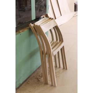 Handcrafted Ballot Fiberglass Dining Chair Tactile And Versatile Design
