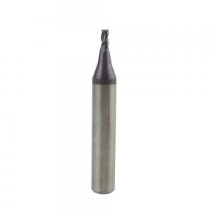 China Cemented Carbide 3 Flute End Mill Cutter Straight Bits For Vertical Key Cutting Machine on sale
