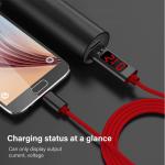 1.2M Voltage and current intelligent display data cable for Apple, Android ,Type