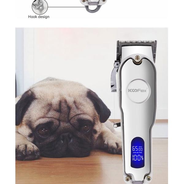 Stainless Steel 240V 10W Dog Grooming Clipper Set For Household