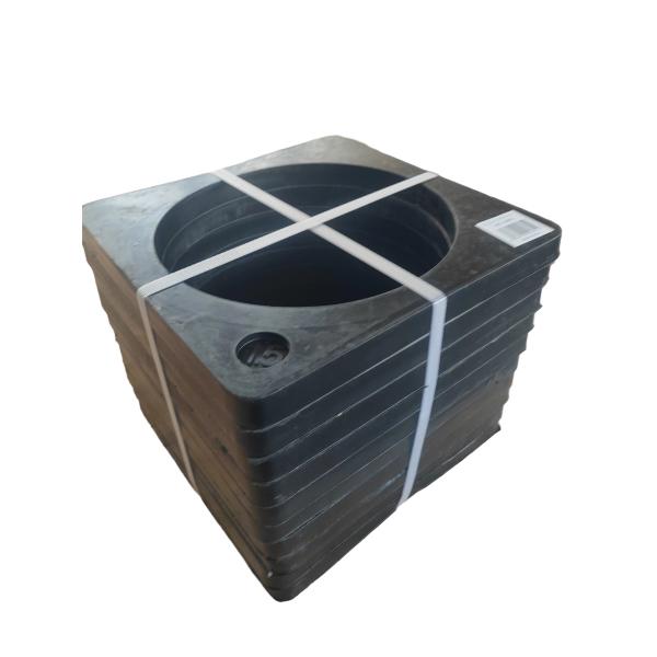 Rubber Traffic Cone Weight 1.5g/cm3 Safety Barrier Base 280 Mm