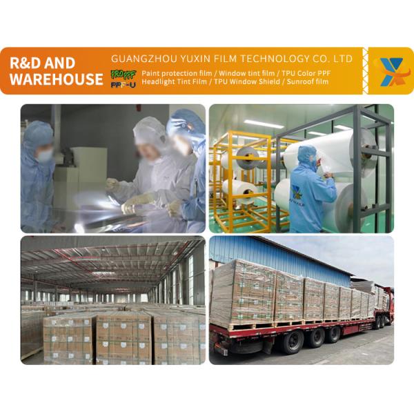 Strong Antifouling TPU Paint Protection Film Transparent PPF Auto Film 6.5mil 7.5mil Thick