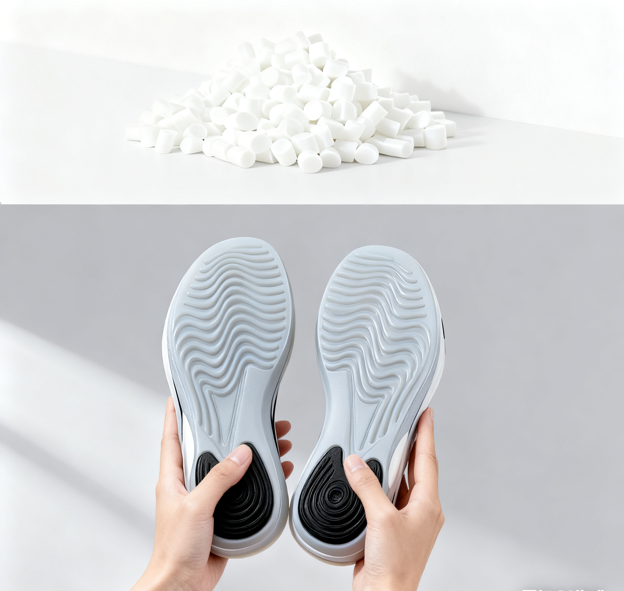 Quality Sungallon Soft Wear-Resistant Odor-Free TPE Thermoplastic Elastomer Granules for Home Indoor Slippers/Casual Loafers Shoe Sole Molding for sale