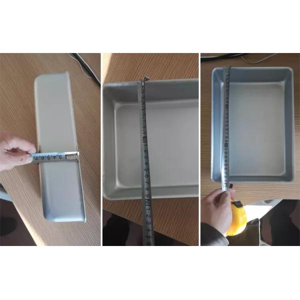 marine products processing freezing box, contact plate freezer tray, aluminum freezing pan