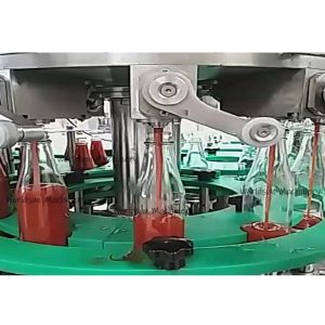 Quality 220V 380V 1000BPH Salad Dressing Filling Machine Customized Stainless steel for sale