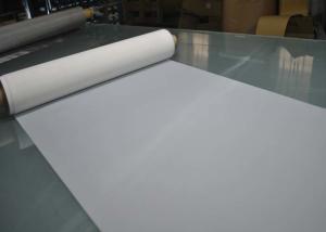 Quality 100% Polyester Mesh Screen Fabric With High Dimensional Accuracy , Low Elongation for sale