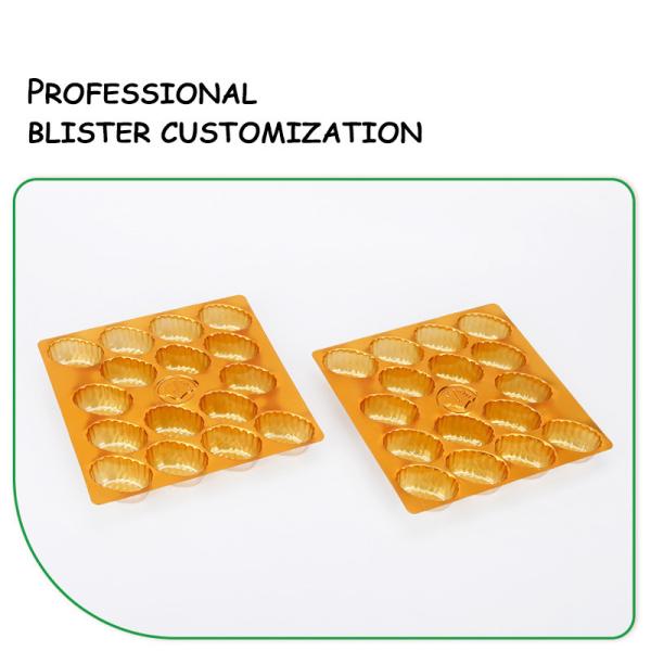 Custom Food Grand PET Tray Box For Handmade Brownie Chocolate Gift 1.0mm