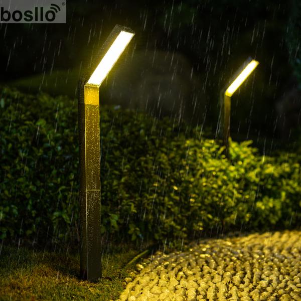 FCC Outdoor Solar Lamps ODM IP55 Waterproof Solar Garden Light