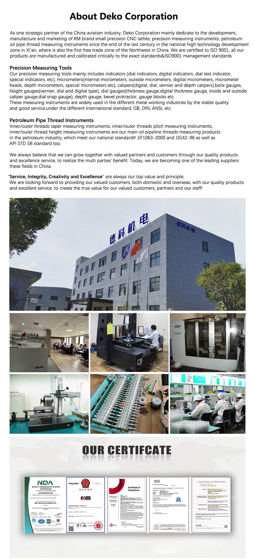 Smooth 58H9 Nogo Plug Gauge with Gcr15 Steel for Dimensional Benchmarks