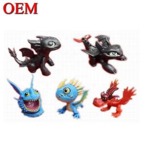 Quality Plastic Mythical Creatures Toys Animal Figures Cartoon Dragon 3D Model Plastic Figure for sale