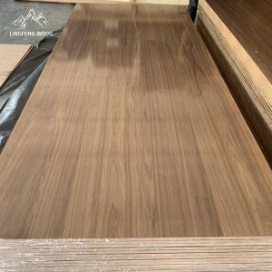 China Premium Walnut Veneered MDF Panel | Real Wood Veneer Sheet on sale