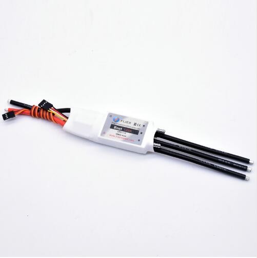 Vinyl Rc Model Boat Speed Controllers , Rc Boat Motor Esc 3-7S Lipo 120A 5V/2A