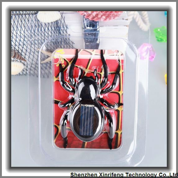 Eco-friendly Gadgets Plastic Small Solar Toys Solar Insect Solar Spider Toys for Kids Toy