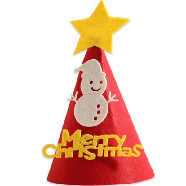 43 Color Felt Christmas Decorations 25*15 Cm Party Children Hat