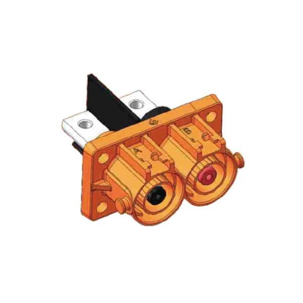 50mm2 High Current LV215 Waterproof Battery Connectors With Plastic Shell